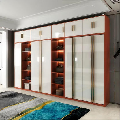 Murphy Bed Wall Beds with Cabinet Wardrobe Bedroom Furniture Invisible Folding Bed with Closets