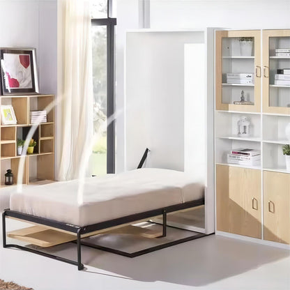 Folding Wall Mounted Bed Murphy Bed with Desk