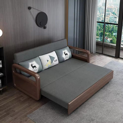 Modern Design Fabric Functional Folding Sleep Sofa Cum Bed with Storage Sleeping Sofa Bed Living Room Sofas